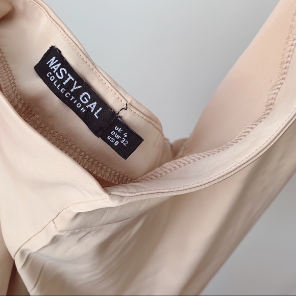 Nasty Gal Satin Bow Halter Top - Picture 5 of 5